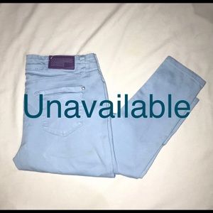NEW LISTING YMI Pastel Blue Jeans